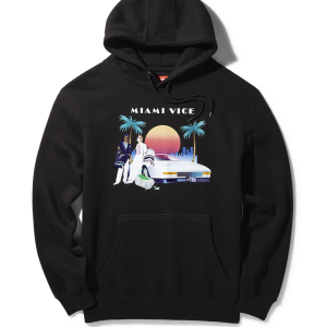 MIAMI VICE HOODY (BLACK)