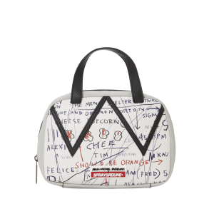 OFFICIAL BASQUIAT UNTITLED (CHEESE POPCORN) 1983 HANDBAG