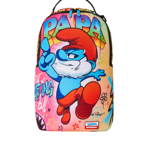 PAPA SMURF ON THE RUN BACKPACK