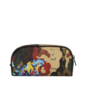 SLICED AND DICED CAMO POUCH