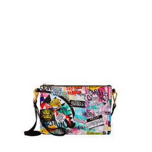 CREATE ANOTHER DAY CROSSOVER CLUTCH W/ SHOULDER STRAP