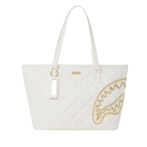 RIVIERA LE BLANC GOLD CHAIN SHARK TOTE