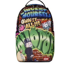 MONOPOLY GRAFFITI GOLD RUSH DLXR BACKPACK