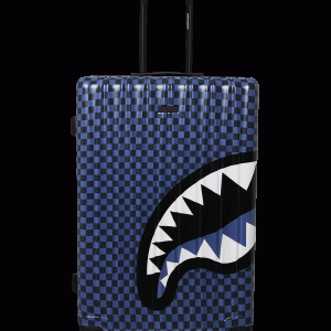 MIDNIGHT MAGIC SHARKS IN PARIS HARD SHELL FULL-SIZE LUGGAGE